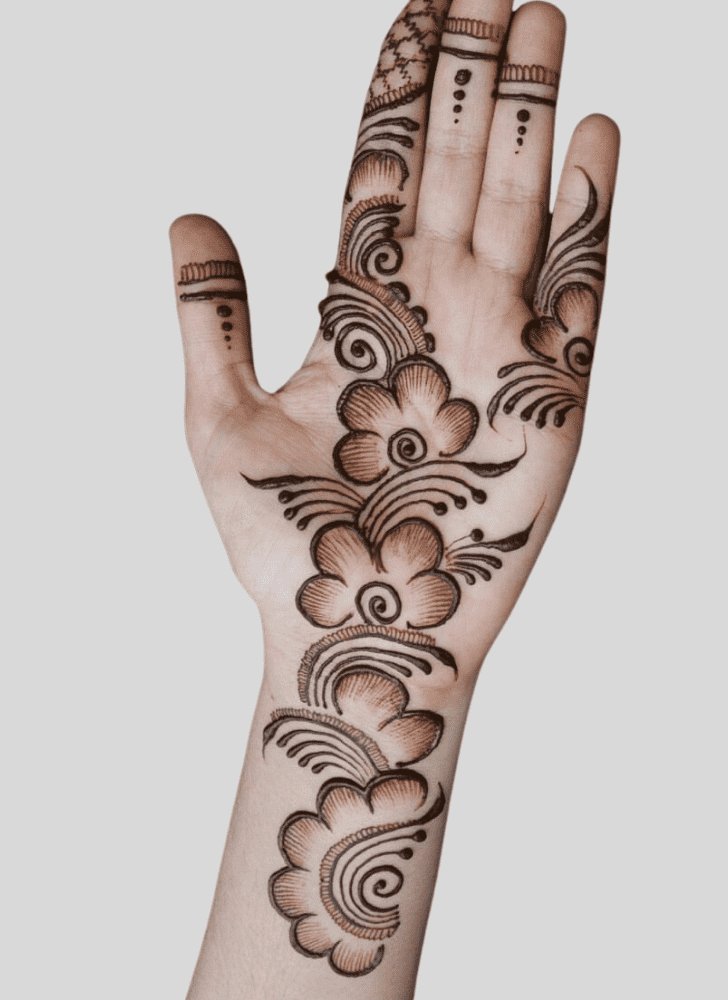 Splendid Wonderful Henna Design