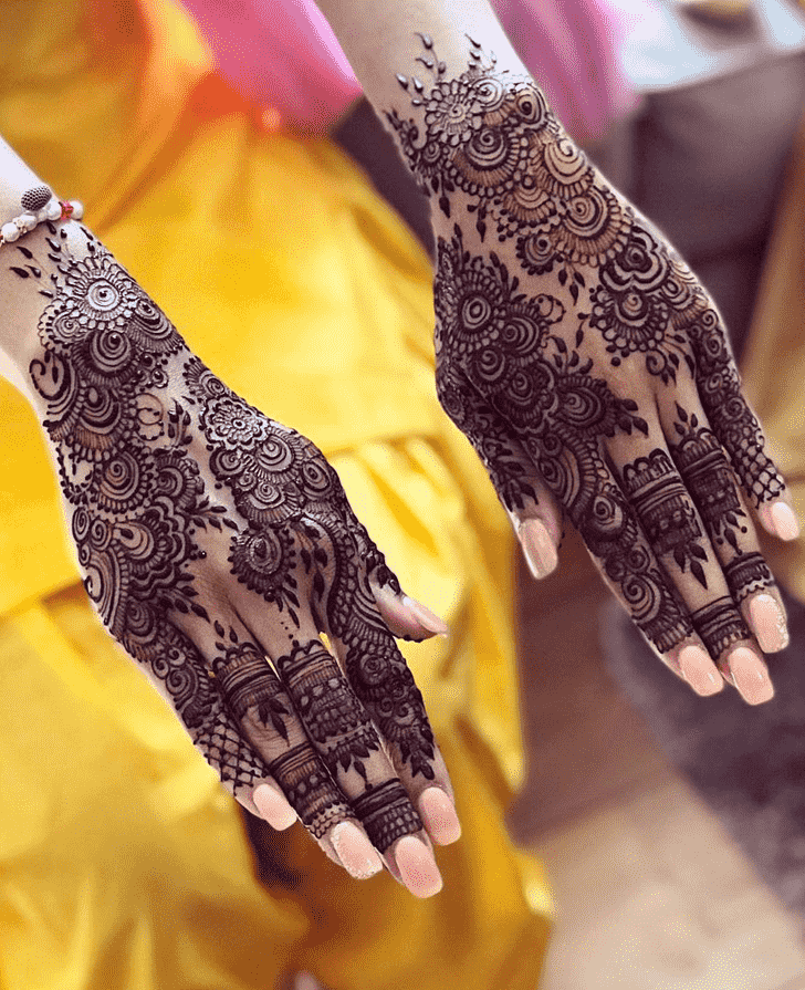 Lovely Seoul Mehndi Design