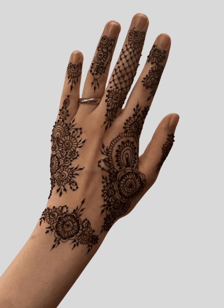 Admirable Serbia Mehndi Design