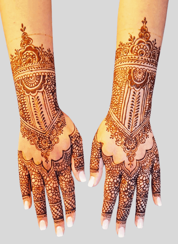 Alluring Serbia Henna Design