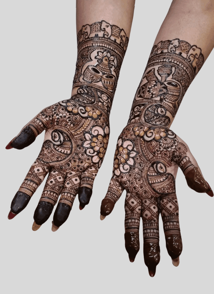 Beauteous Serbia Henna Design