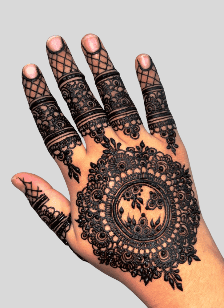 Bewitching Serbia Henna Design