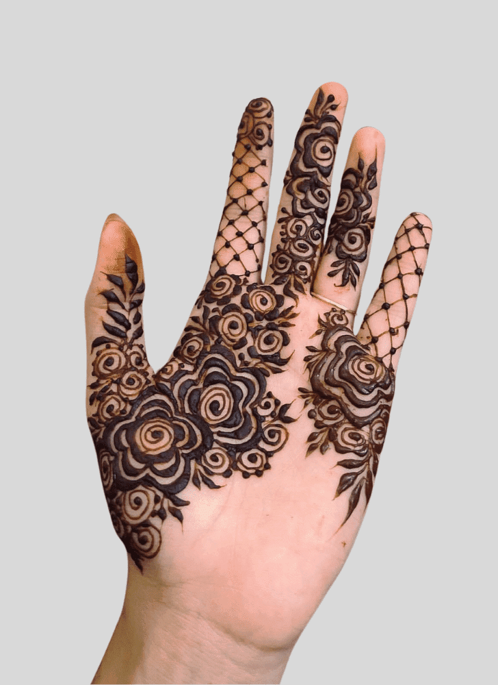 Captivating Serbia Henna Design