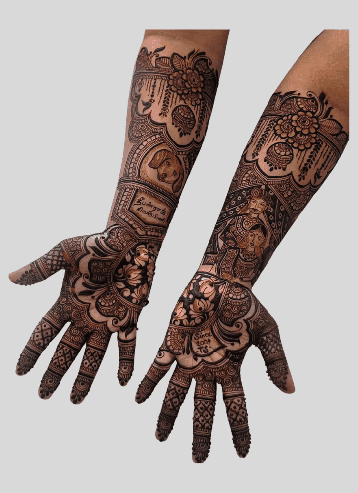 Comely Shaadi Henna Design