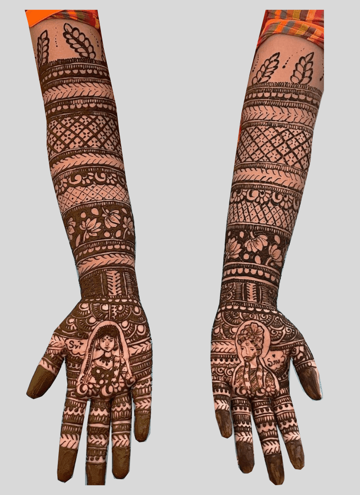 Elegant Shaadi Henna Design