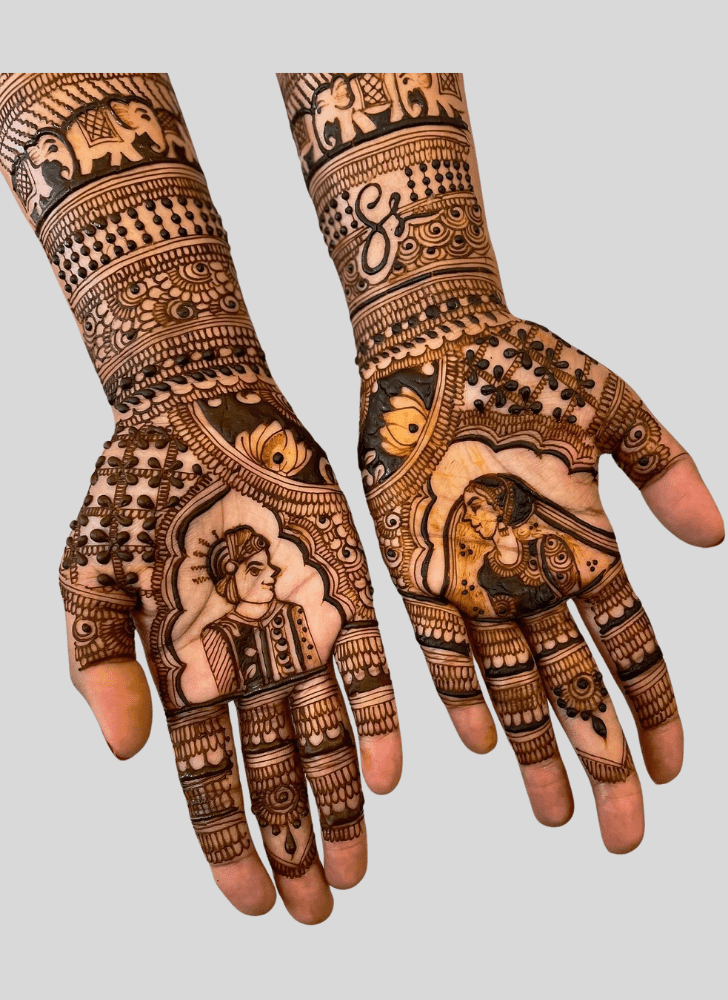 Enticing Shaadi Henna Design