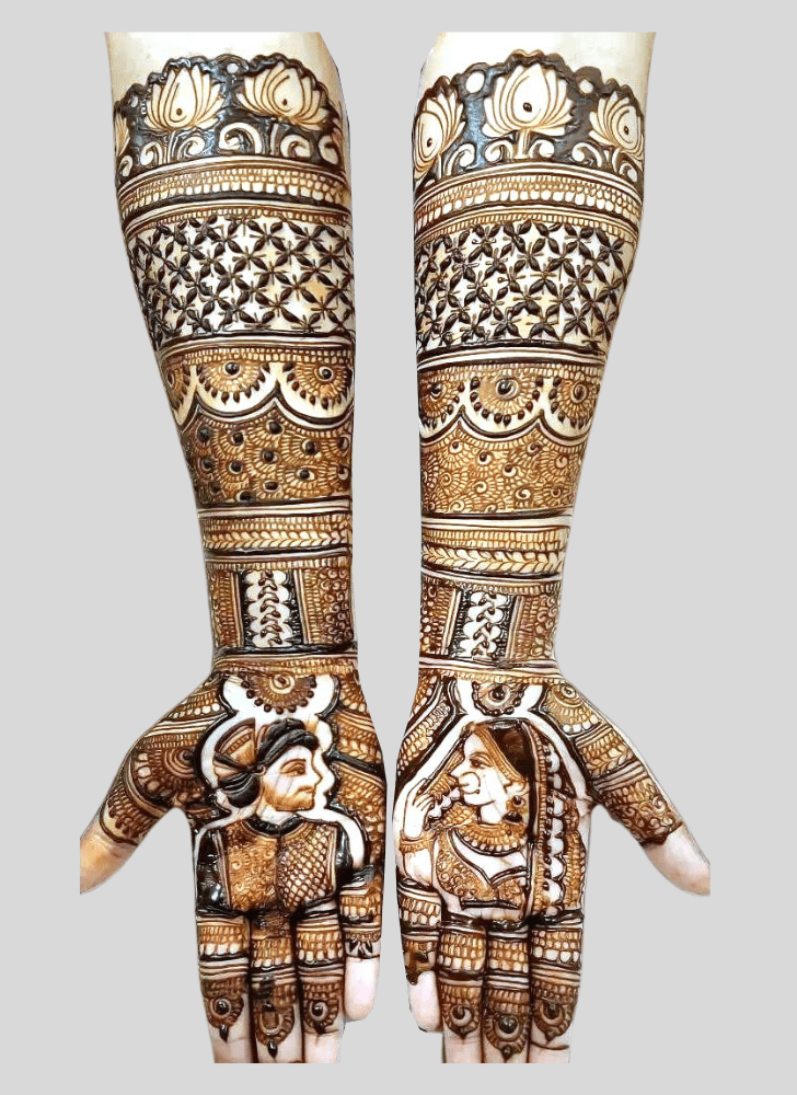 Excellent Shaadi Henna Design