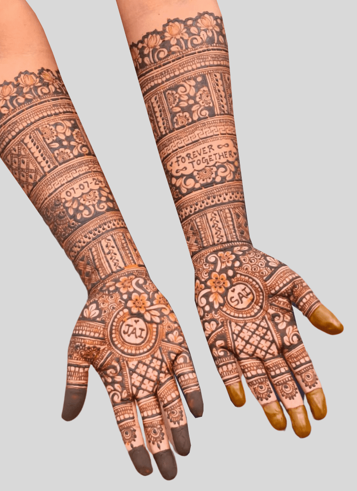 Good Looking Shaadi Henna Design