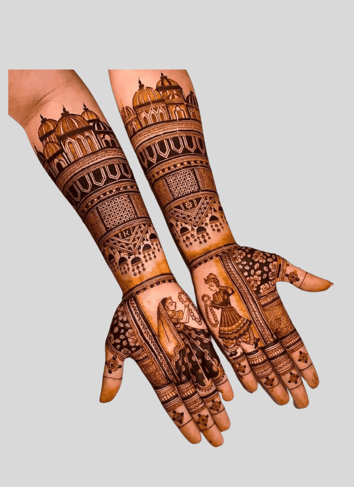 Grand Shaadi Henna Design