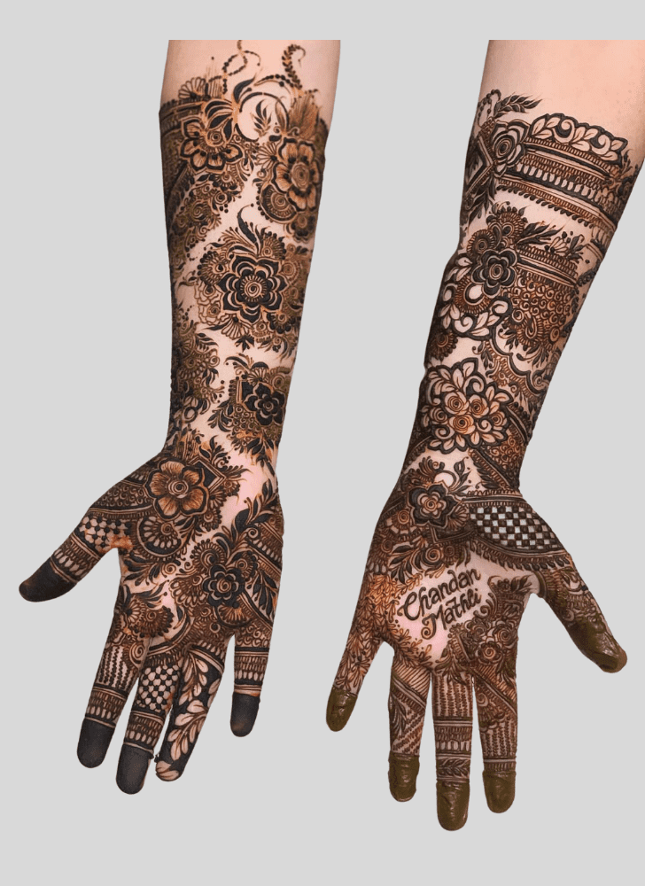 Lovely Shaadi Mehndi Design