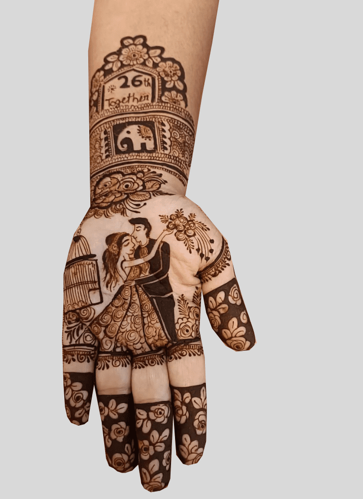 Radiant Shaadi Henna Design