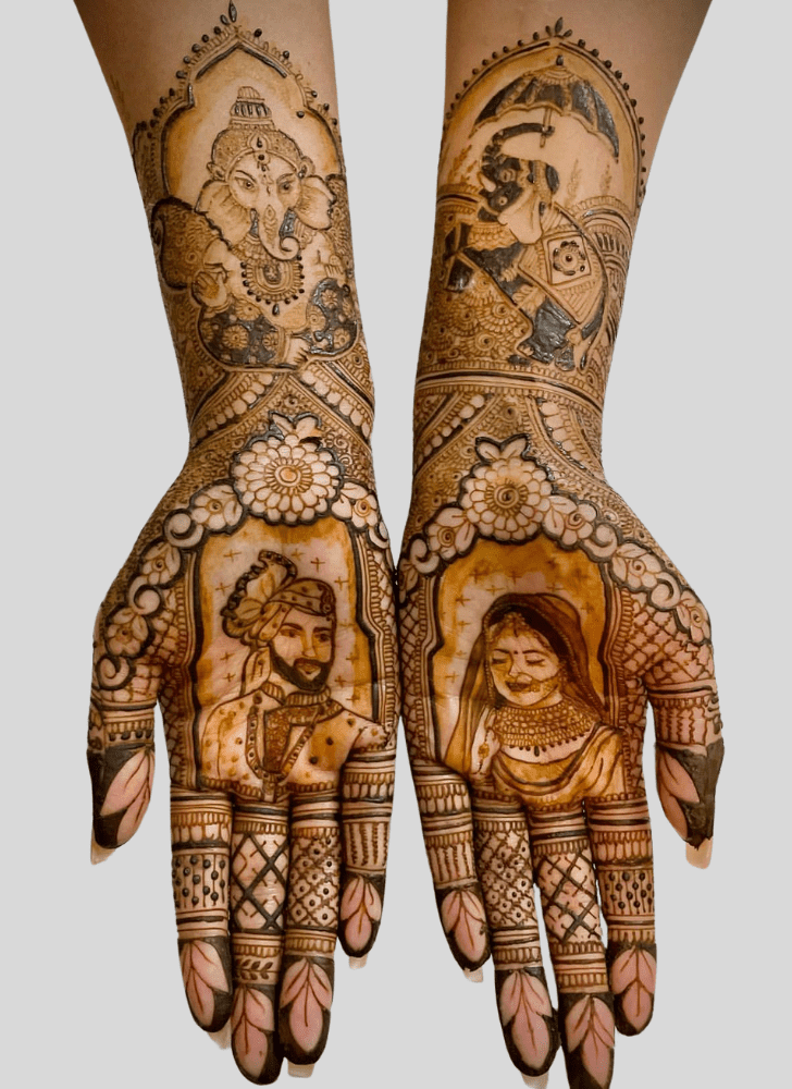 Shapely Shaadi Henna Design