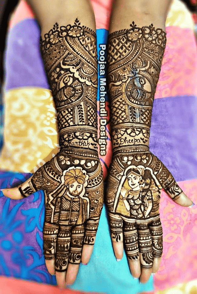 Fascinating Shaadi Henna Design