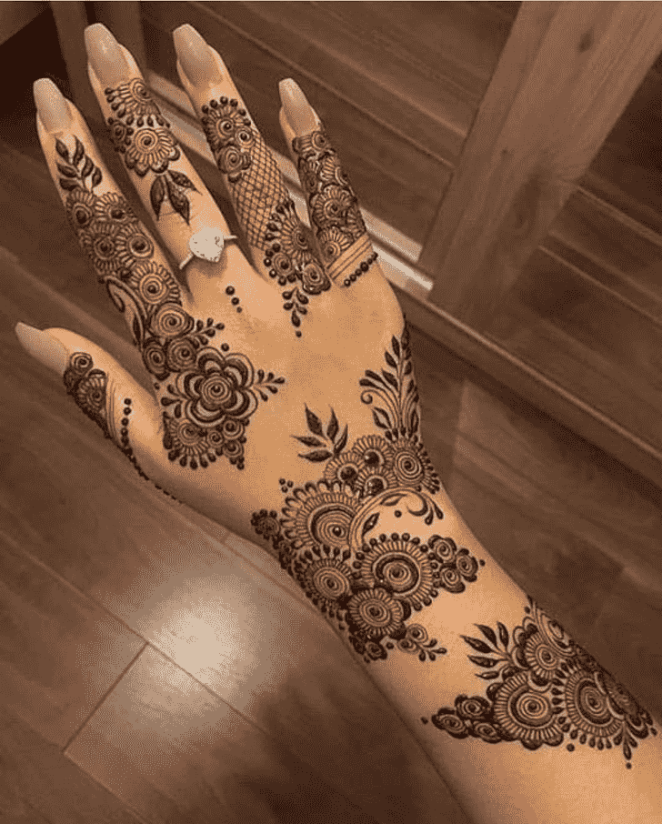 Arm Shimla Henna Design