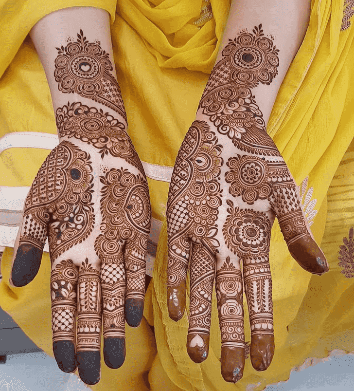 Enticing Shimla Henna Design