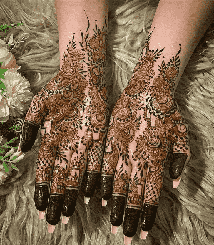 Lovely Shimla Mehndi Design