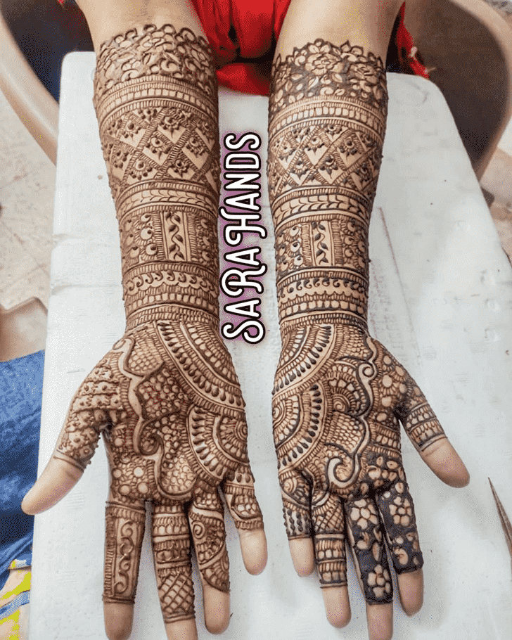 Magnetic Shimla Henna Design