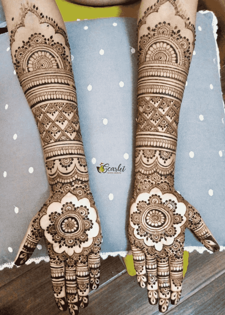 Marvelous Shimla Henna Design