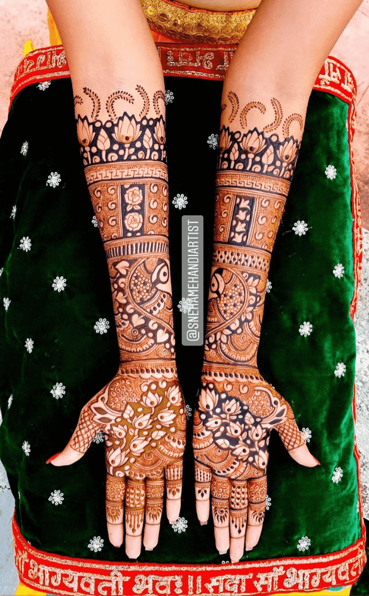 Pleasing Shimla Henna Design