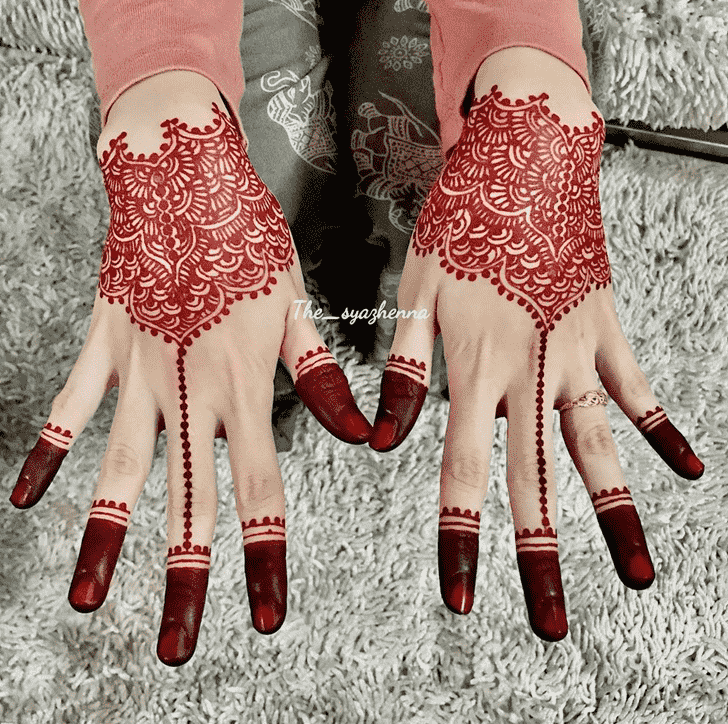 Stunning Shimla Henna Design