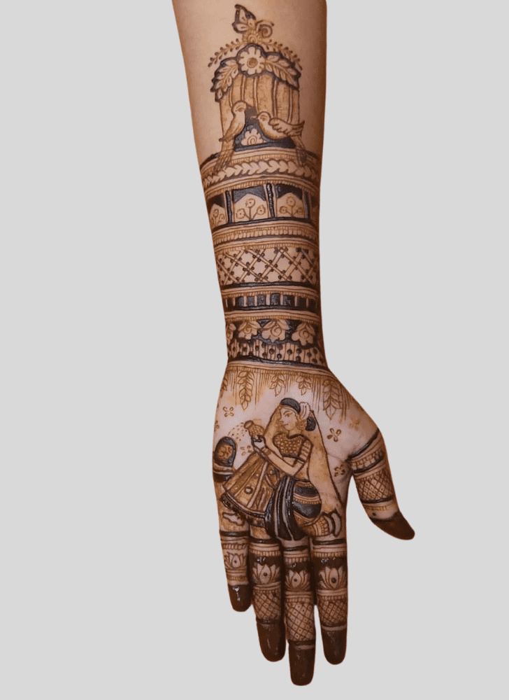 Excellent Shiv Henna Design