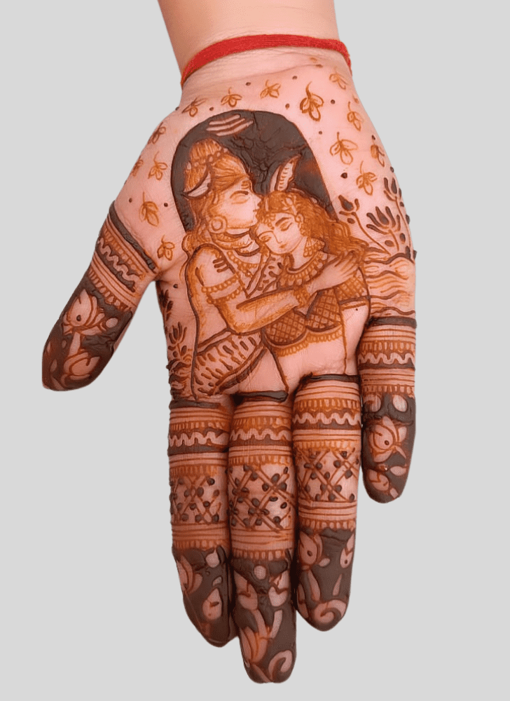 Grand Shiv Henna Design