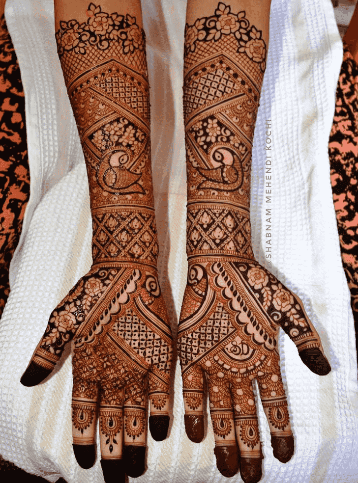 Grand Shivratri Henna design