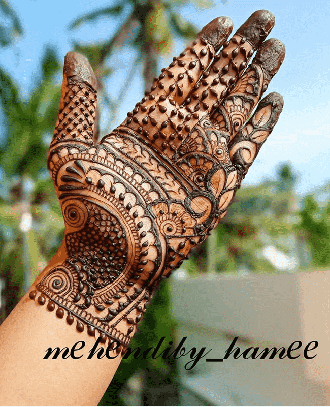 Adorable sialkot Henna Design