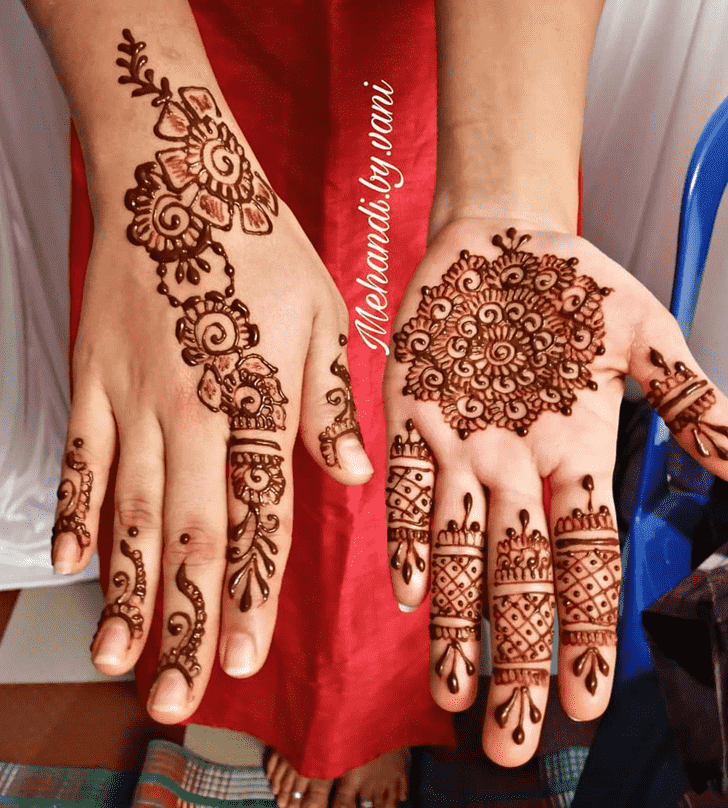 Captivating Silicon Valley Henna Design