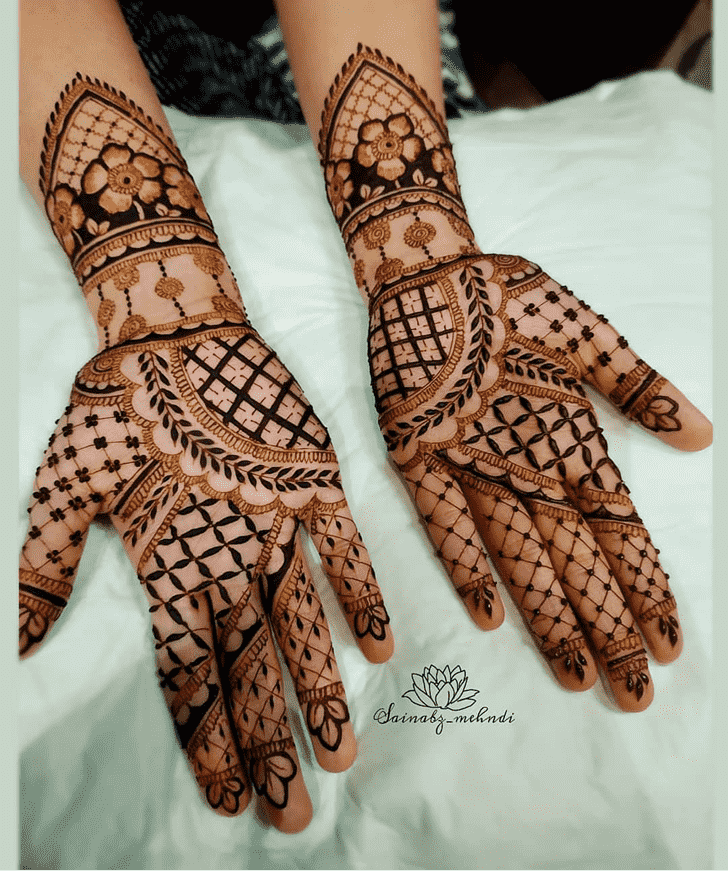 Splendid Silicon Valley Henna Design