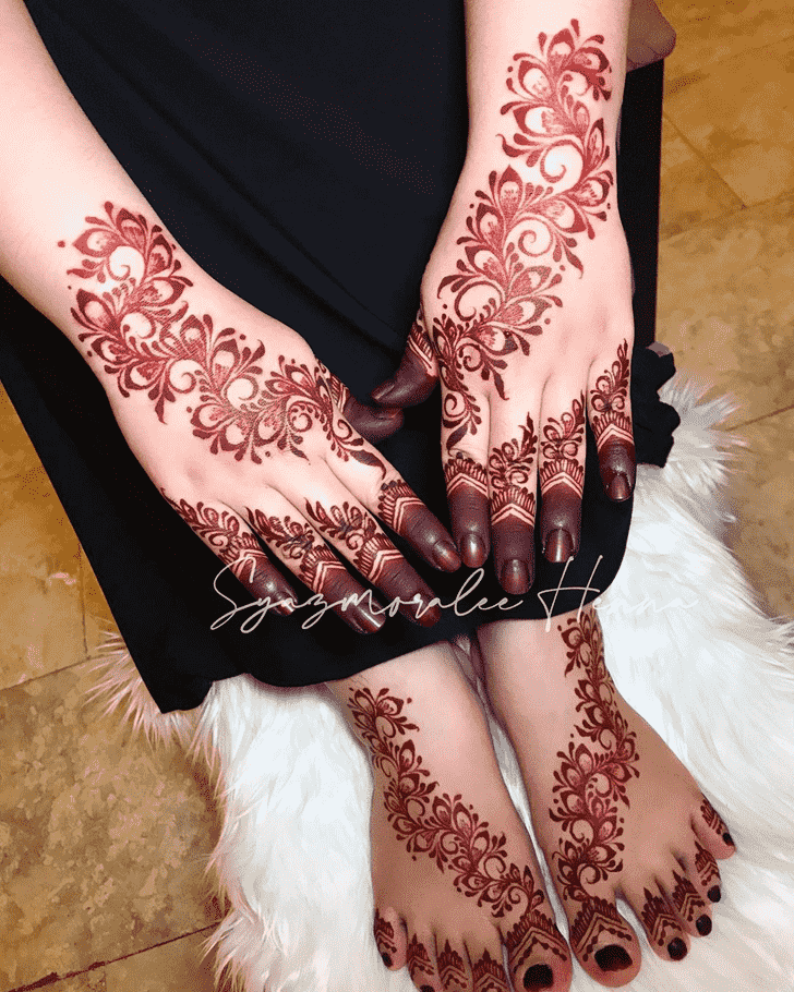 Magnificent Singapore Henna Design