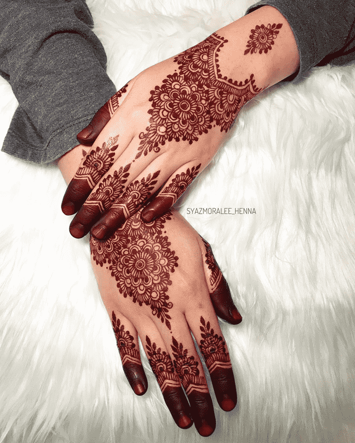 Marvelous Singapore Henna Design