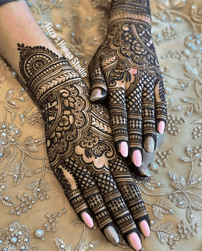 Superb South Indian Henna Design
