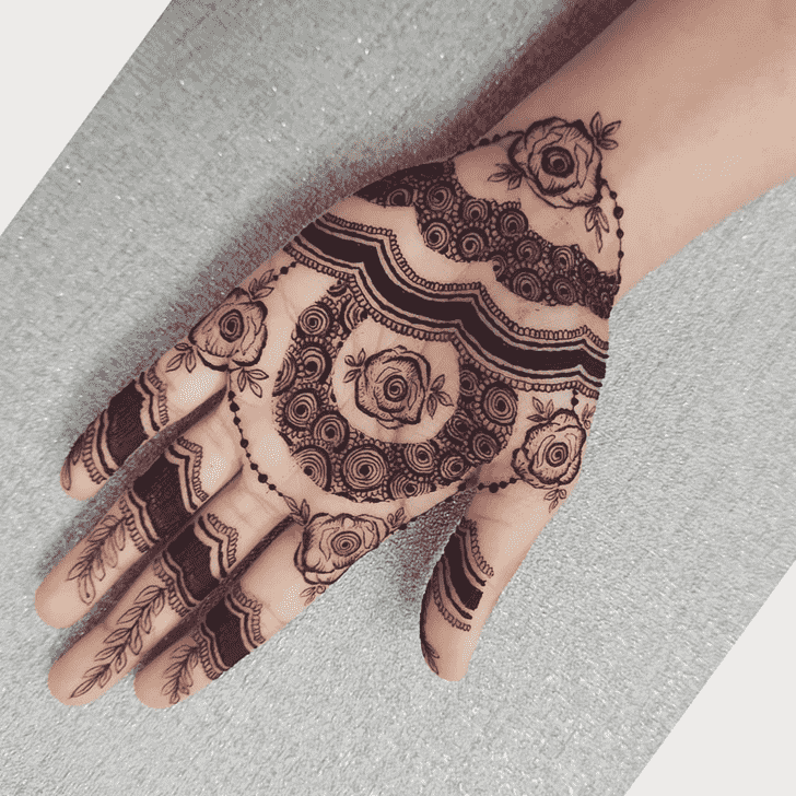 Alluring South Korea Henna Design