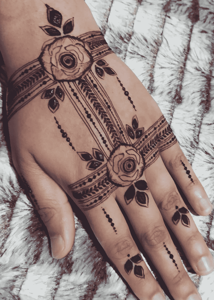 Delightful South Korea Henna Design