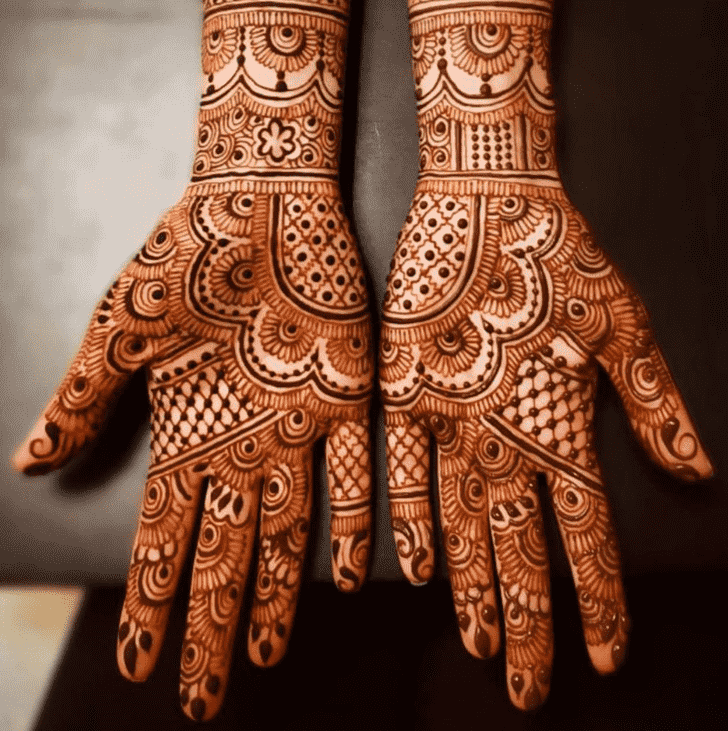 Fine South Korea Henna Design