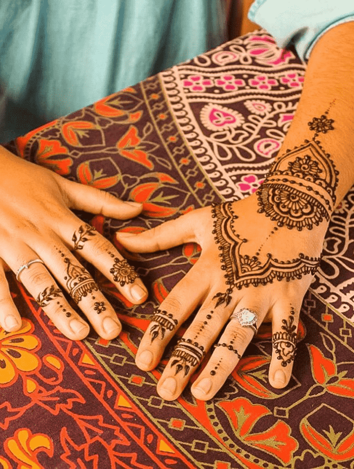 Good Looking South Korea Henna Design