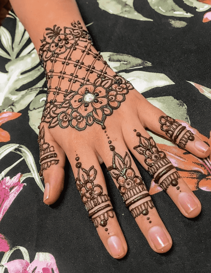 Magnificent South Korea Henna Design