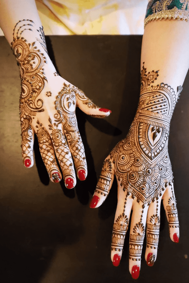 Mesmeric South Korea Henna Design