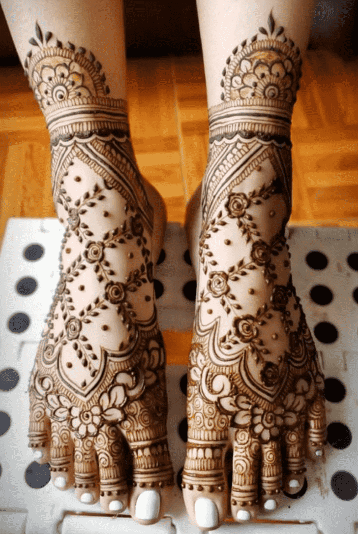 Pleasing South Korea Henna Design