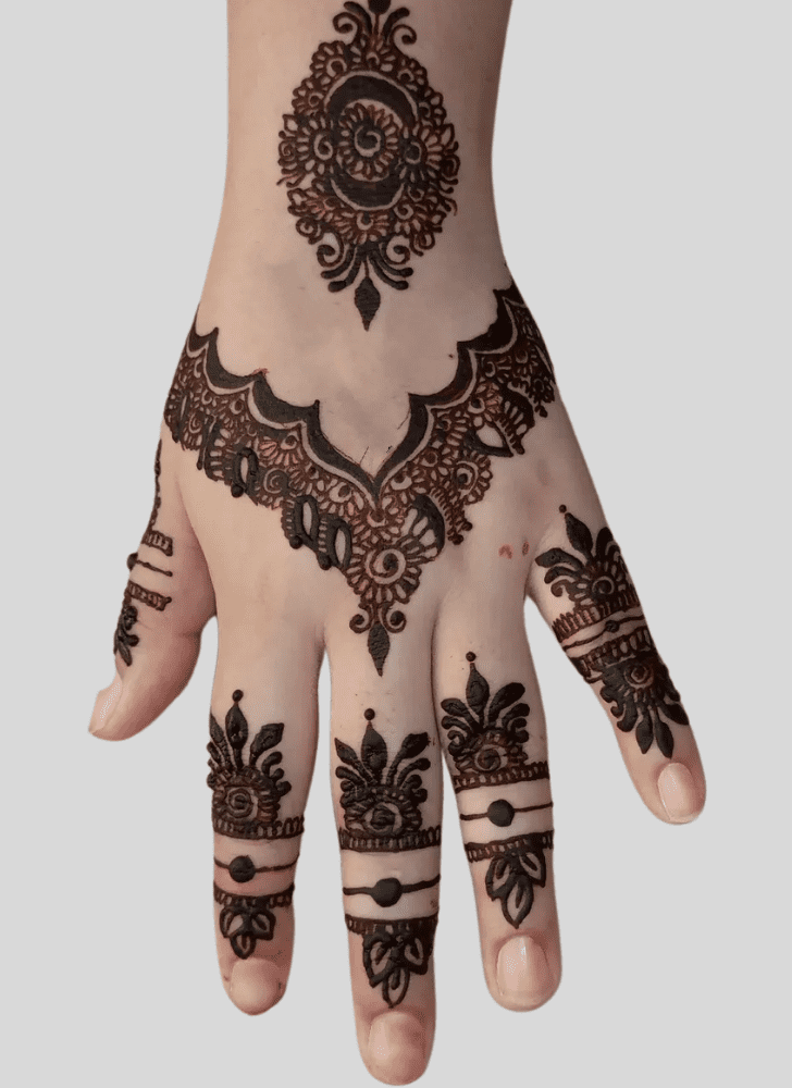 Inviting Sri Lanka Henna Design