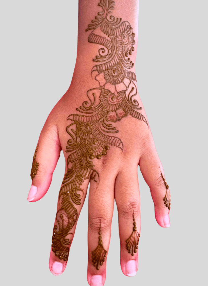 Lovely Sri Lanka Mehndi Design