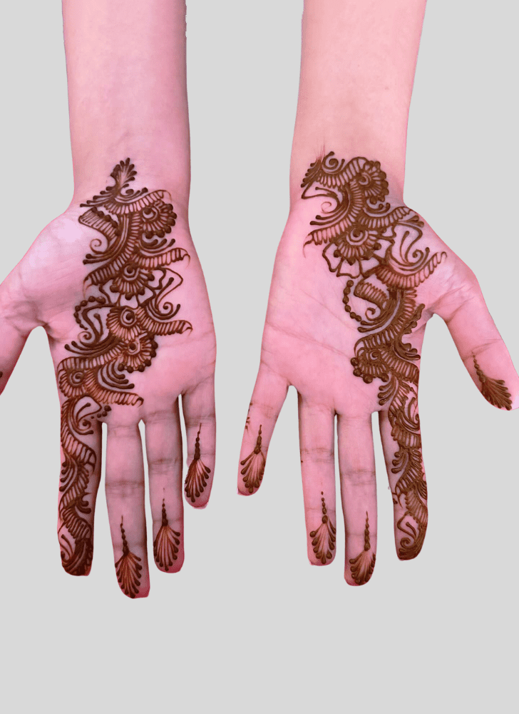 Magnetic Sri Lanka Henna Design