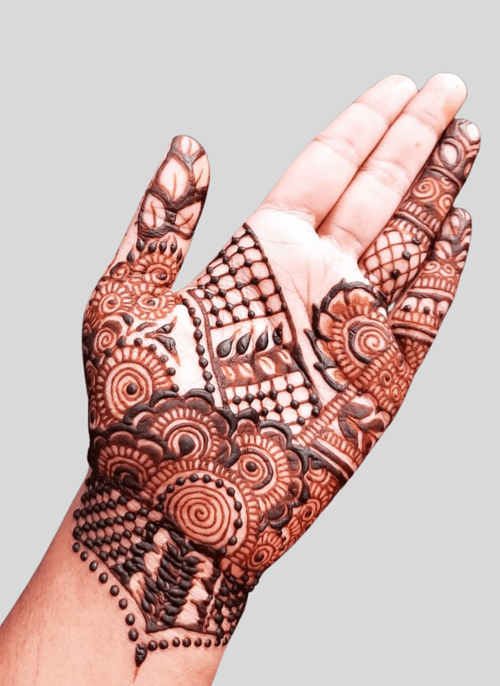 Mesmeric Sri Lanka Henna Design