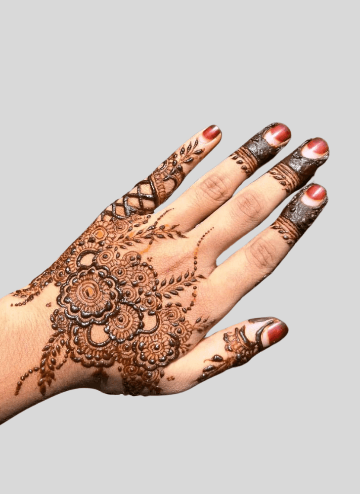 Pleasing Sri Lanka Henna Design