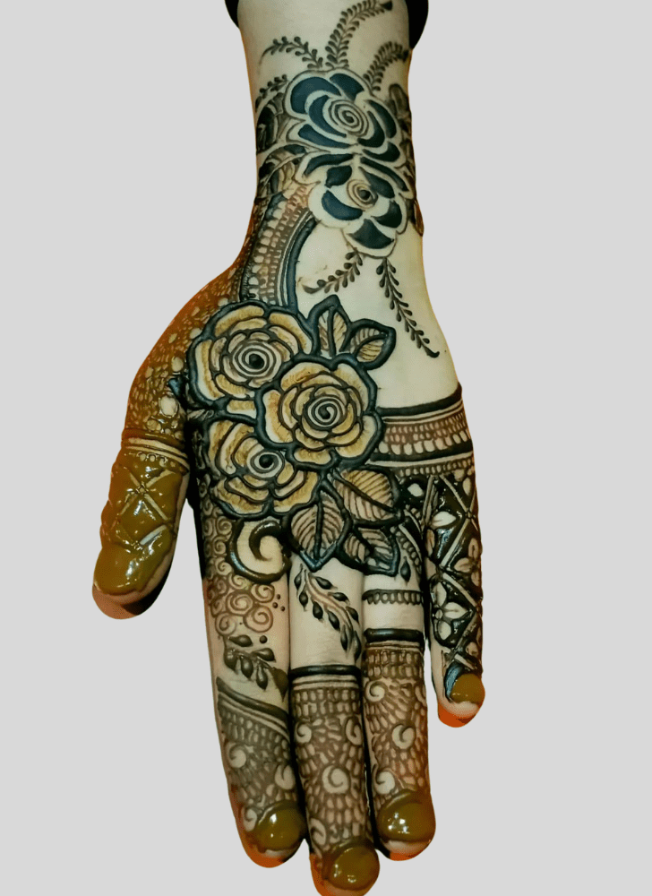 Refined Sri Lanka Henna Design