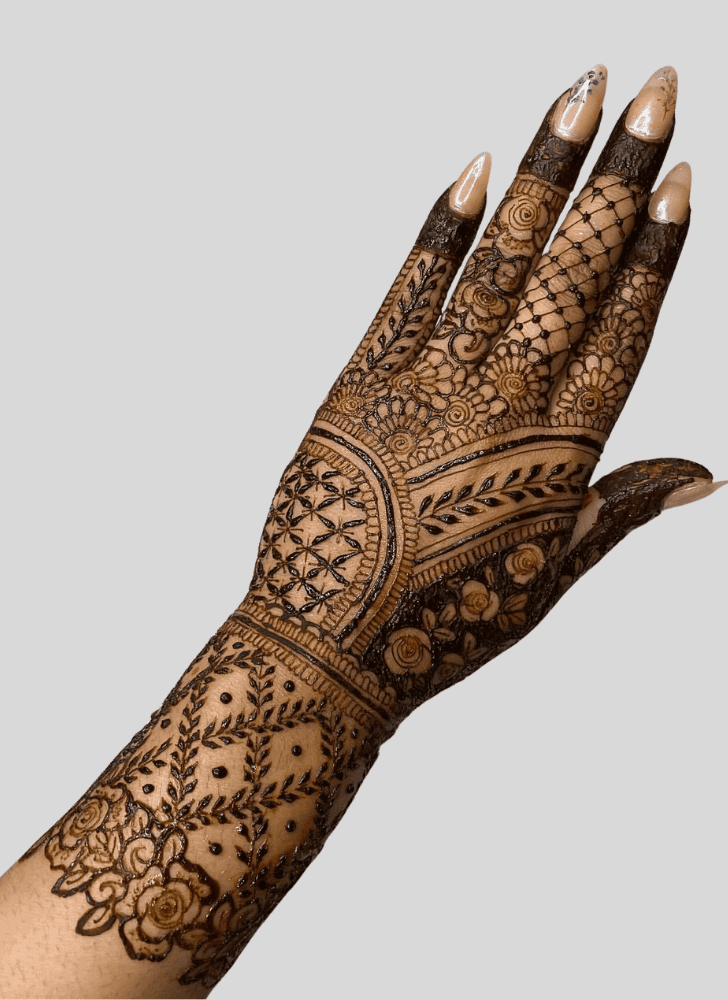 Shapely Sri Lanka Henna Design