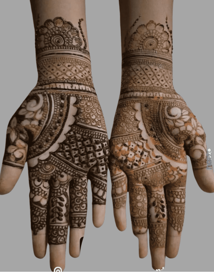 Charming Sri Lanka Henna Design
