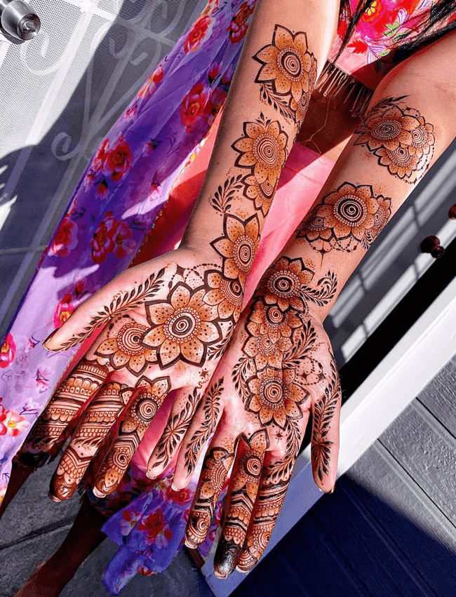 Splendid Srinagar Henna Design