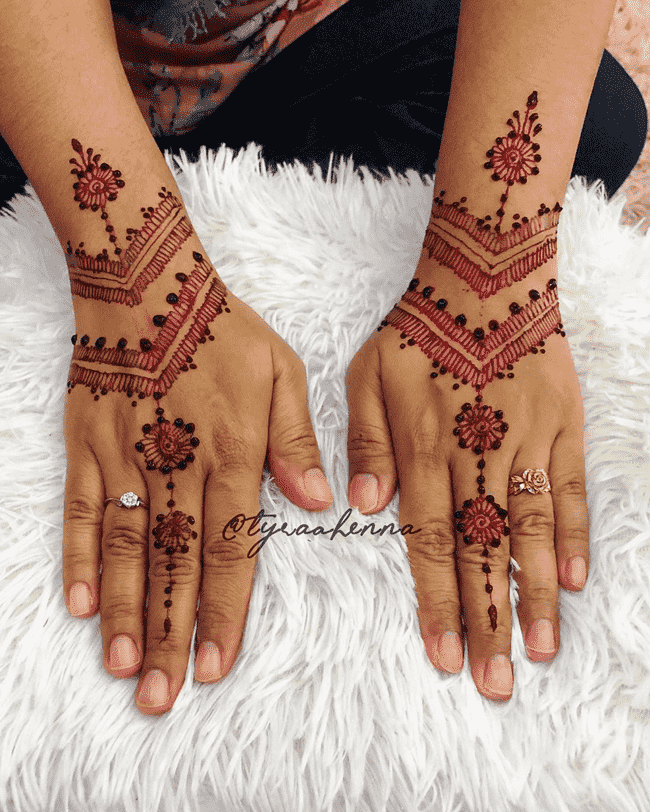 Wonderful Srinagar Mehndi Design